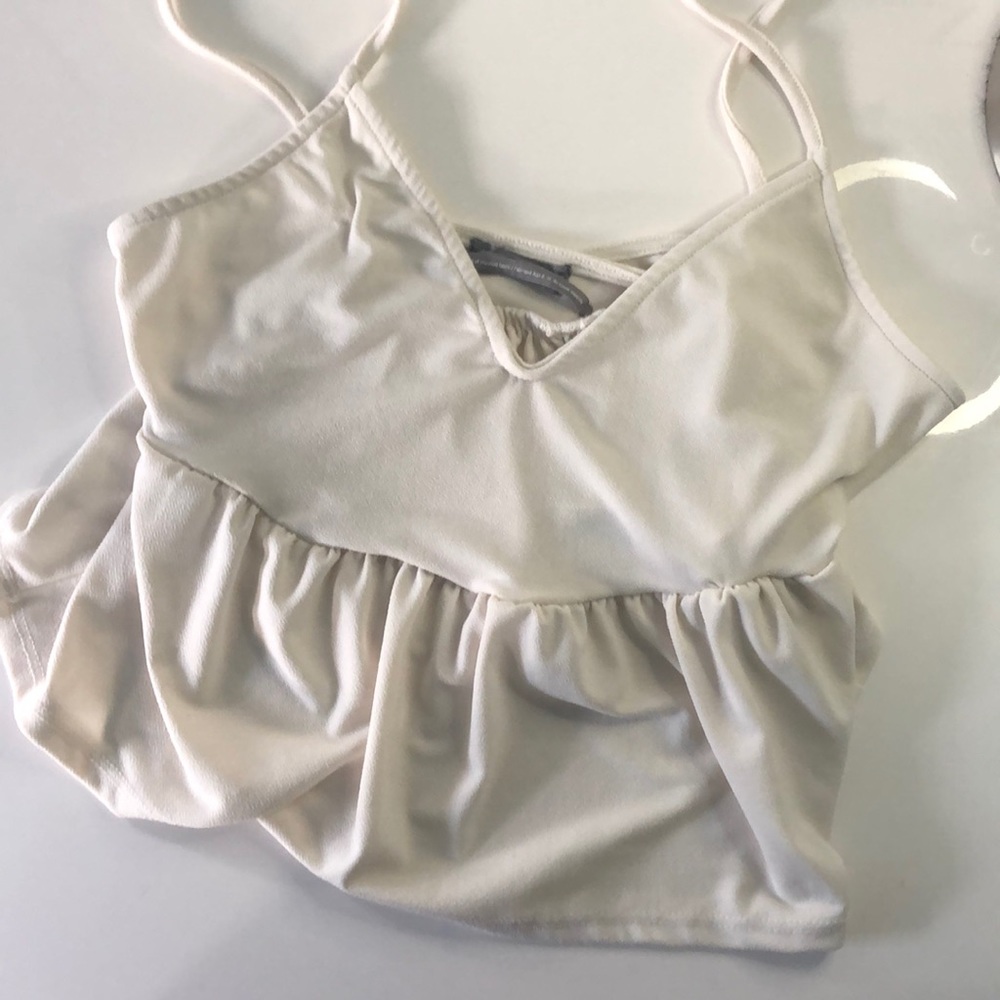 Cute Peplum Going Out Crop Top